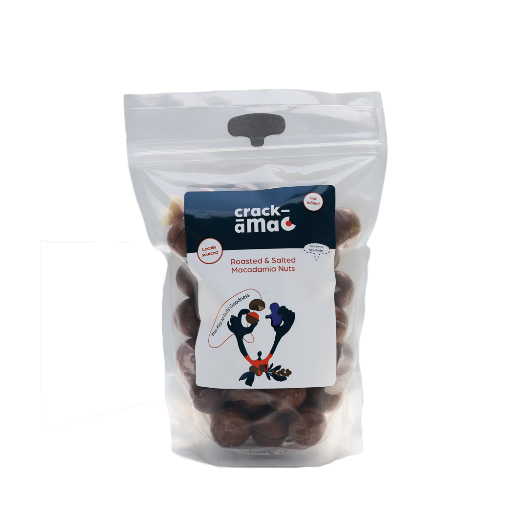 Crack a Mac in shell macadamia nuts