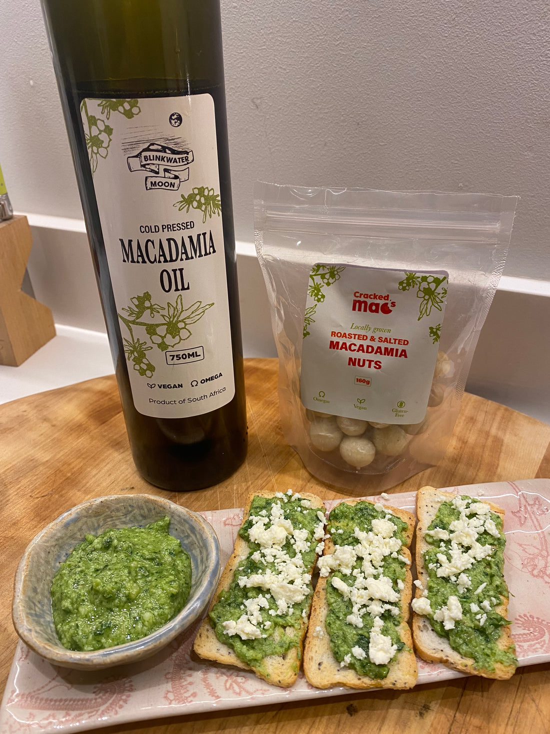 Macadamia Coriander Pesto